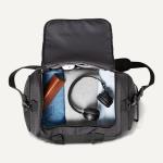 Amazon Essentials Lightweighted Carry-on Duffel with Wet pocket & Shoe Compartment 20 inches Black