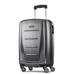Samsonite Winfield 2 - 20-Inch Hardside Luggage with 360° Spinner Wheels, TSA Lock, Airline Approved - Charcoal