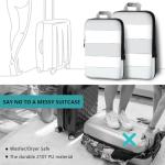 XBLGX Compression Packing Cubes, 5-Piece Set Travel Organizer Boxes, Compressible Luggage Cubes With Zipper for Women/Men - Essential Travel Accessories