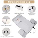 Scothen Convertible Travel Garment Bag,Carry On Garment Duffle Bag with Toiletry and Shoe bag,Garment Bags for Travel,2 in 1 Hanging Dress Suitcase Suit Travel Bags for Women with USB Charging Port