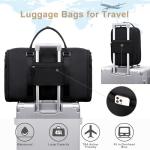 Scothen Convertible Travel Garment Bag,Carry On Garment Duffle Bag with Toiletry and Shoe bag,Garment Bags for Travel,2 in 1 Hanging Dress Suitcase Suit Travel Bags for Women with USB Charging Port