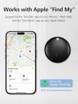 Lmrbelec Tracker Tags, Item Finder Work with Apple Find My (iOS Only), Tracking Device Locator Smart Tag for Luggage, Keys, Wallet, Bike, Bags (Multi-Color, 4 Pack)
