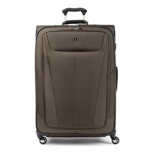 Travelpro Maxlite 5 Softside Expandable Checked Luggage with 4 Spinner Wheels, Lightweight Suitcase, Men and Women, Mocha, Checked Large 29-Inch