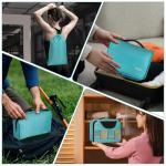 FREEAMG Packing Cubes 8 Set Suitcase Packing Cubes Breathable Mesh Travel Cubes Organizer for Packing Lightweight Vacation Travel Essentials Accessories (Green)