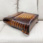 Genuine Crocodile Leather Backpack for Men Stylish Business Laptop Bag Large Capacity Travel Backpack