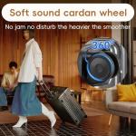 ROAMING Zipperless Luggage 28 Inch with Aluminum Frame, Checked-Large Lightweight 3-Layer PC Hard Shell Suitcase with Spinner Wheels, Metal Travel Luggage with Three TSA Locks, gray