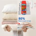 Lightweight travel vacuum bag with USB electric suction pump,Travel Compressed Organizer Bag,Vacuum Storage Bags For Clothes 8pc