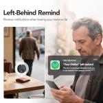 Air Tracker Tags-4 Pack: Bluetooth Tracker Tag, Item Finder Works with Apple Find My App, Trakcer Tag Locator for Your Keys, Wallet, Luggage, Backpack, and More.