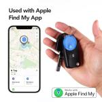 Air Tracker Tags-4 Pack: Bluetooth Tracker Tag, Item Finder Works with Apple Find My App, Trakcer Tag Locator for Your Keys, Wallet, Luggage, Backpack, and More.