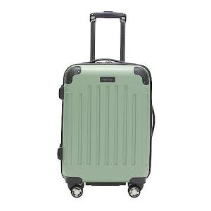 Kenneth Cole REACTION Renegade Luggage Expandable 8-Wheel Spinner Lightweight Hardside Suitcase, Seafoam, 20-Inch Carry On