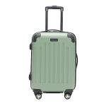 Kenneth Cole REACTION Renegade Luggage Expandable 8-Wheel Spinner Lightweight Hardside Suitcase, Seafoam, 20-Inch Carry On