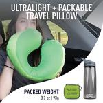Sea to Summit Aeros Premium Traveller Inflatable Neck Pillow, Lime
