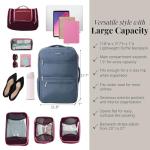 Baggallini Modern Convertible Travel Backpack - Lightweight 11.8"x17.7"x 8.5" Duffel Weekender w/Laptop Pocket