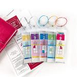 Cruise Luggage Tag Holder for Royal Caribbean & Celebrity 5 Pack, Cruise Ship Essentials 2025 Waterproof, Cruise Must Haves Durable