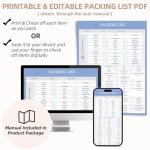 BAGAIL 9 Set Packing Cubes Luggage Packing Organizers for Travel Accessories (Matcha Green)