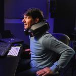 Cabeau Travel Neck Pillows for Airplanes – The Neck’s Evolution, TNE S3 – Supportive Memory Foam Design for Long Haul Flights – Attachable Seat Straps and 360° Support (Sydney Blue)