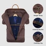 Garment Bag for Travel Large Carry on Garment Bags Men Women Garment Suitcase Bags