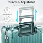carry on luggage airline approved Lightweight carry on luggage 22x14x9 airline approved with TSA lock 8 Double Spinner Wheels Hard Shell Luggage Suitcase with TSA Lock 20 Inch suitcases with wheels