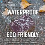 Lewis N. Clark Travel Luggage Tag and Suitcase Identifiers for Women and Men, Carry on, Backpack and More, Purple Branches, Single