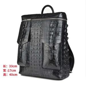 weitasui Crocodile backpack travel bag men's and women's backpacks leisure men women  box