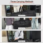 Dcyfus 145L Extra Large Duffle Bag, 38"Heavy Duty Duffle Bag, Duffle Bag for Travel, Baseball Duffel Bag, Gym Duffle Bag, Large Sports Duffle Bag,Sports Equipment Storage Bag with ShoulderStrap(Black)