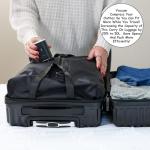 Homie Vacuum Compression Carry-On Luggage, With 360 Degree Wheels & Retractable Handle – 21 Inch, Hardshell Suitcase, Up to 25% More Space