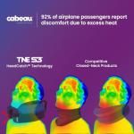 Cabeau Travel Neck Pillows for Airplanes – The Neck’s Evolution, TNE S3 – Supportive Memory Foam Design for Long Haul Flights – Attachable Seat Straps and 360° Support (Berlin Grey)