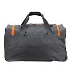 Rockland Rolling Duffel Bag, Charcoal, 22"
