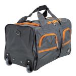 Rockland Rolling Duffel Bag, Charcoal, 22"