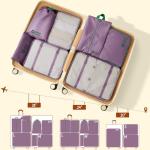 8 Set Packing Cubes for Travel Suitcase Organizer Bags Luggage Packing Cubes Set Travel Essentials Accessories Gifts for Women