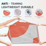 11 Set Packing Cubes for Travel, Gifts for Women Mom Kids, TSA Approved Bags for Makeup, Cosmetic, Toiletry, Suitcase Organizers for Checked Luggage, Cruise Essentials, Airplane Accessories, Orange