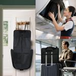 Garment Bags for Travel,46.5'' Waterproof Carry on Garment Bag for Hanging Clothes,Foldable Suit Bag for Travel Business