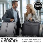 ZEGUR Suit Carry On Garment Bag for Travel & Business Trips With Shoulder Strap