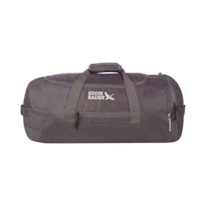 Eddie Bauer Stowaway Packable Duffel Bag| Travel | Foldable | Lightweight | Durable | Ripstop Polyester | 23" Length | 45L Capacity - Dark Smoke