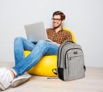 Matein Anti-Theft Slim Laptop Travel Backpack