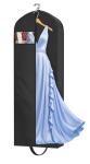 MISSLO 65" Long Garment Bags for Travel for Women Waterproof Dress Bags for Gowns 4" Gusseted Dress Protector Bag for Closet Storage Clothing Covers for Hanging Clothes Wedding Dresses Storage