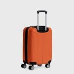Ben Sherman Derby Spinner Travel Upright Luggage, Mandarin, 20-Inch Carry On