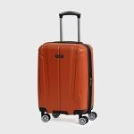 Ben Sherman Derby Spinner Travel Upright Luggage, Mandarin, 20-Inch Carry On