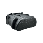 Authentic crocodile leather travel backpack unisex large schoolbag real crocodile leather fashion brand design men's backpack