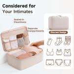9 Set Packing Cubes for Travel, Gifts for Women Mom Kids, TSA Approved Bags for Makeup, Cosmetic, Toiletry, Organizer for Suitcase Carry On, Cruise Essentials Airplane Accessories, Beige