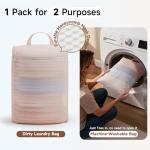 9 Set Packing Cubes for Travel, Gifts for Women Mom Kids, TSA Approved Bags for Makeup, Cosmetic, Toiletry, Organizer for Suitcase Carry On, Cruise Essentials Airplane Accessories, Beige