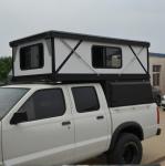 Campervan Pickup Half-Box Backpacking Off-Road Camper Hard-Lift Roof Camper Compact Camper Essential for Travel Outdoor Sports