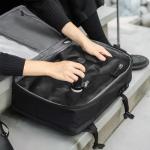 SUOCO Travel Vacuum Backpack with Portable Electric Pump, 60L Carry On Compression Seal Travel Backpack with Vacuum System, Traveling Packing Luggage Suitcase, Black