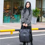 Travel Trolley Bags Women Wheeled Bag Backpack With Wheels Oxford Large Capacity Travel Rolling Luggage Suitcase Bag