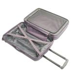 American Tourister Stratum 2.0 Expandable Hardside Luggage with Spinner Wheels, Purple Haze, Carry-on