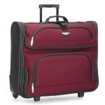 Travel Select Amsterdam Business Rolling Garment Bag, Red, One Size