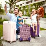 100 Pcs Plastic Shipping Tags, 2.44 x 1.45 Inch Writable Blank Hanging Tags with Sealing Strap, Waterproof Sealing Shipping Labels for Luggage Logistic Keys Information Identity, White