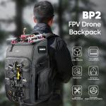 FPV Drone Backpack 40L Professional Travel Shoulder Bag for FPV Racing Quadcopter/DJI Avata/Transmitter/Goggles/15.6'' Laptop
