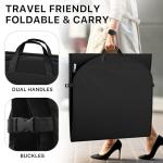 Simple Houseware 43-Inch Heavy Duty Garment Bag with Pockets for Dresses, Coats