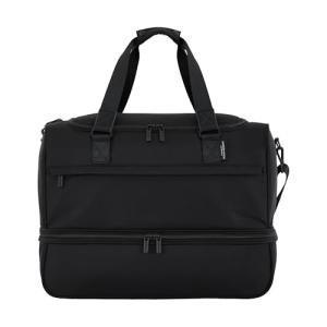 Scotch & Soda Amsterdam Travel Duffel Bag, Black, 20-Inch